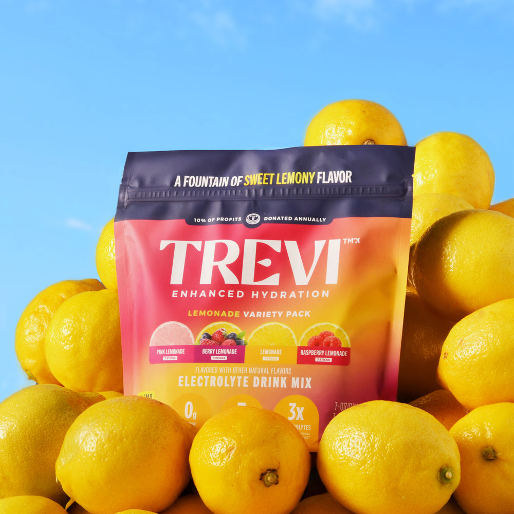TBYB: Everyday Hydration: 8 Count Sugar Free Electrolyte Drink Mix: Lemonade Variety Pack-TBYB
