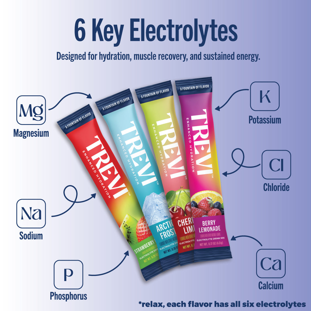 Everyday Hydration: 8 Count Sugar Free Electrolyte Drink Mix: Favorites Variety Pack