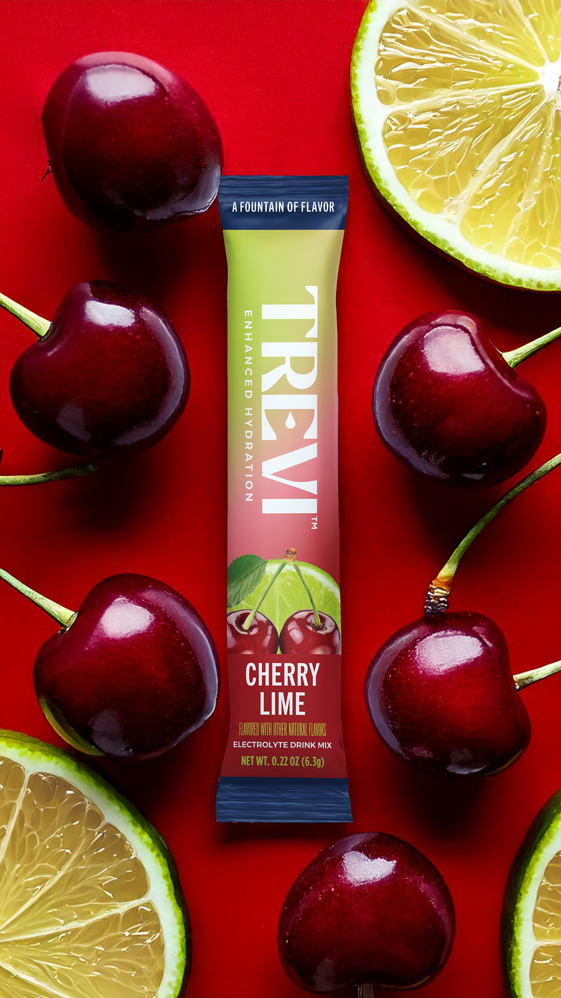 28 Count Sugar Free Cherry Lime Electrolyte Drink Mix