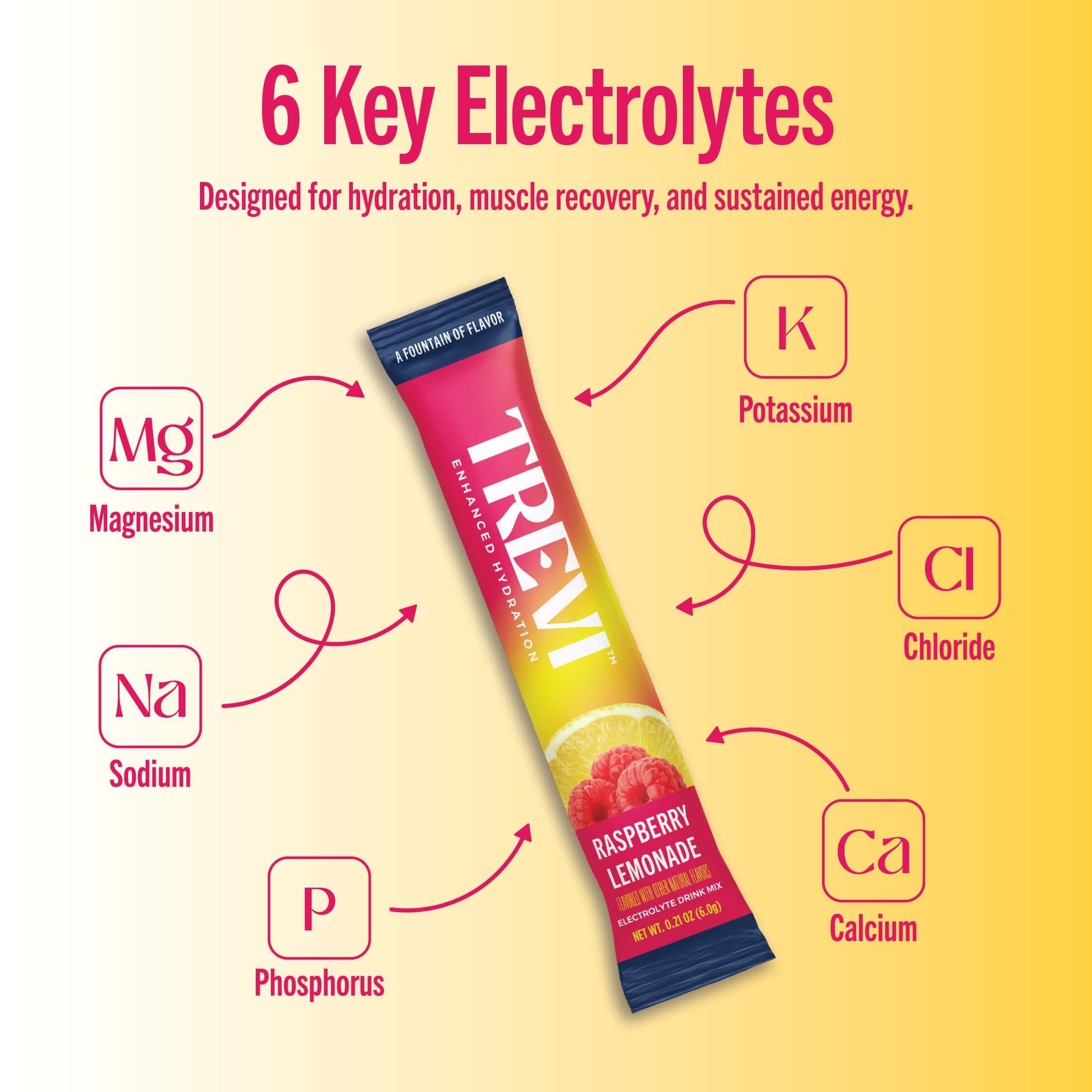 28 Count Sugar Free Raspberry Lemonade Electrolyte Drink Mix