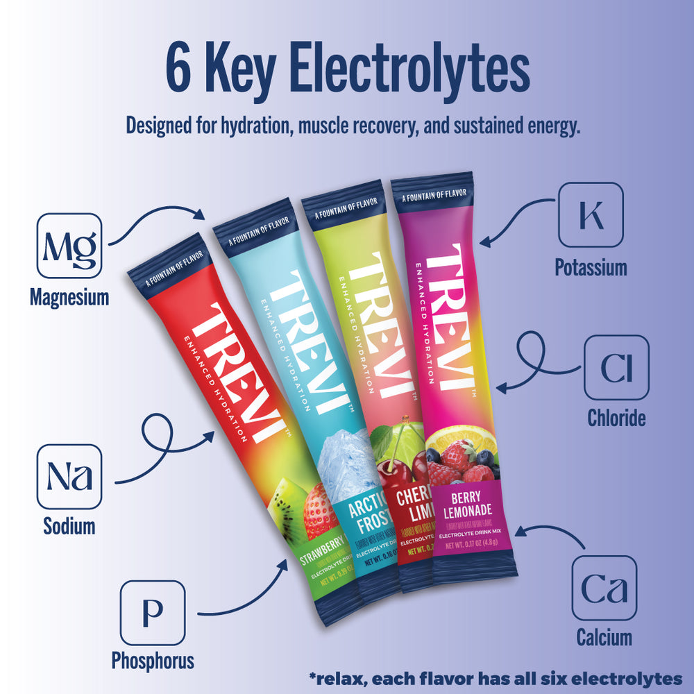 TBYB: Everyday Hydration: 8 Count Sugar Free Electrolyte Drink Mix: Favorites Variety Pack-TBYB