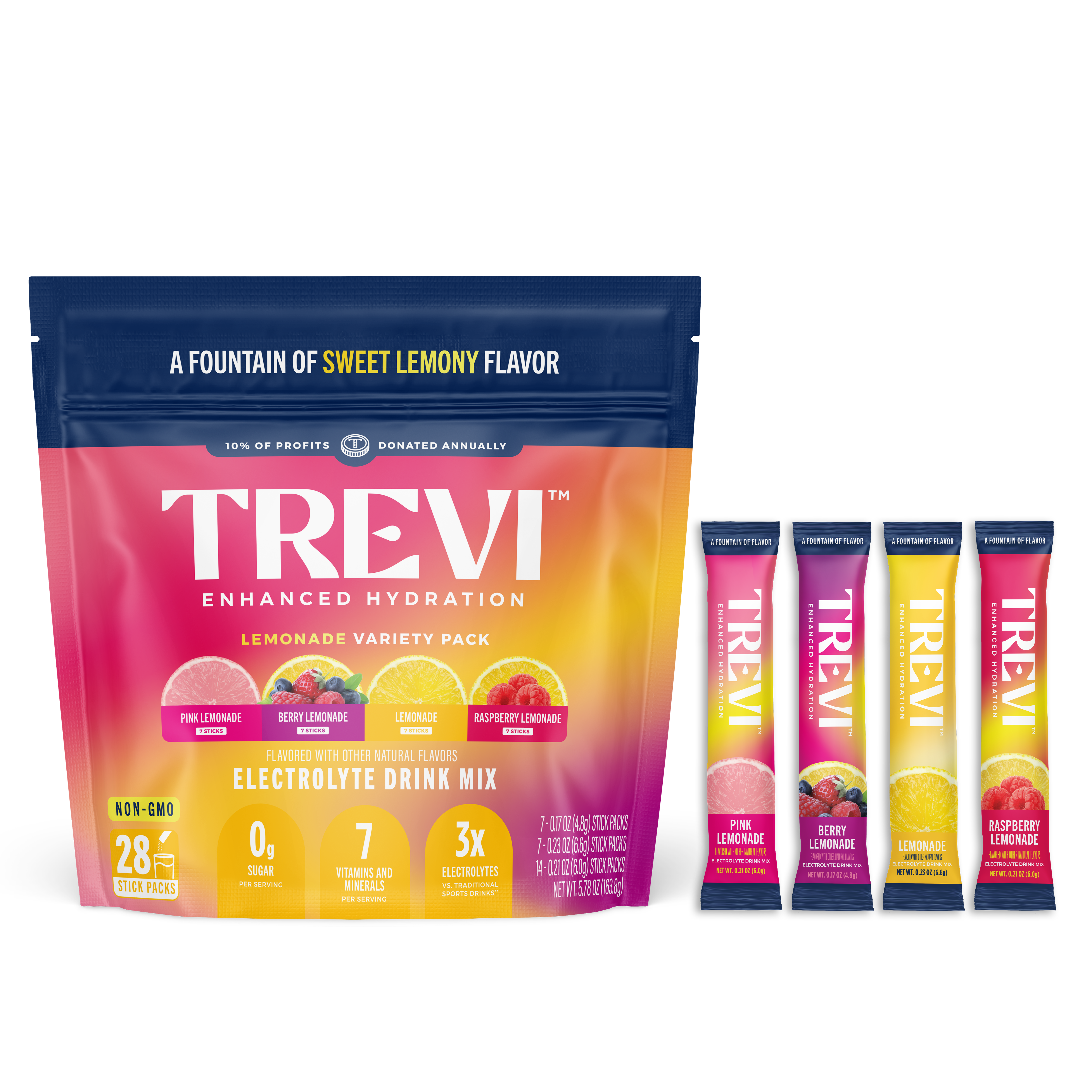 28 Count Sugar Free Lemonade Variety Pack