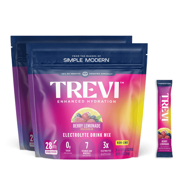 56 Count Sugar Free Berry Lemonade Electrolyte Drink Mix