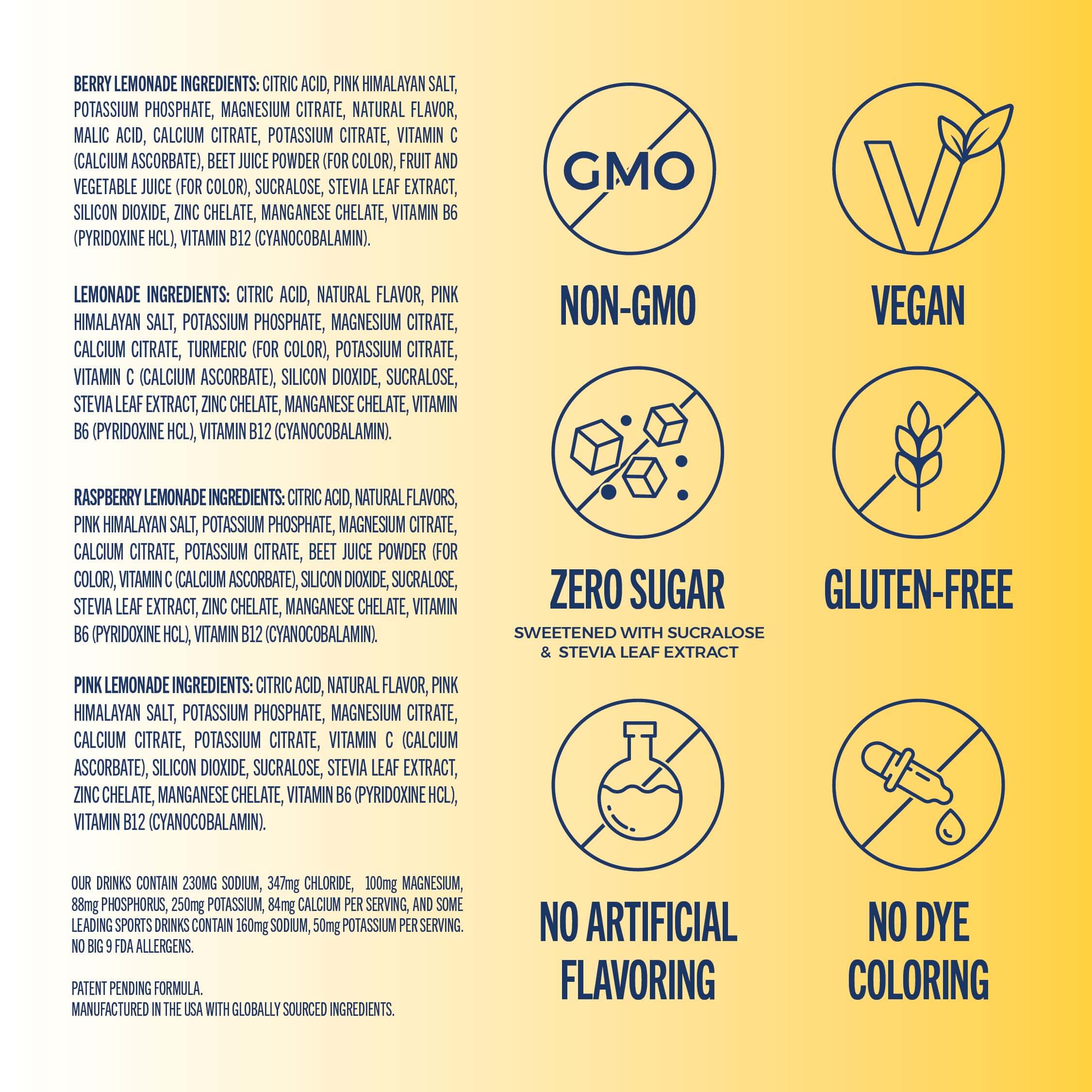 28 Count Sugar Free Lemonade Variety Pack