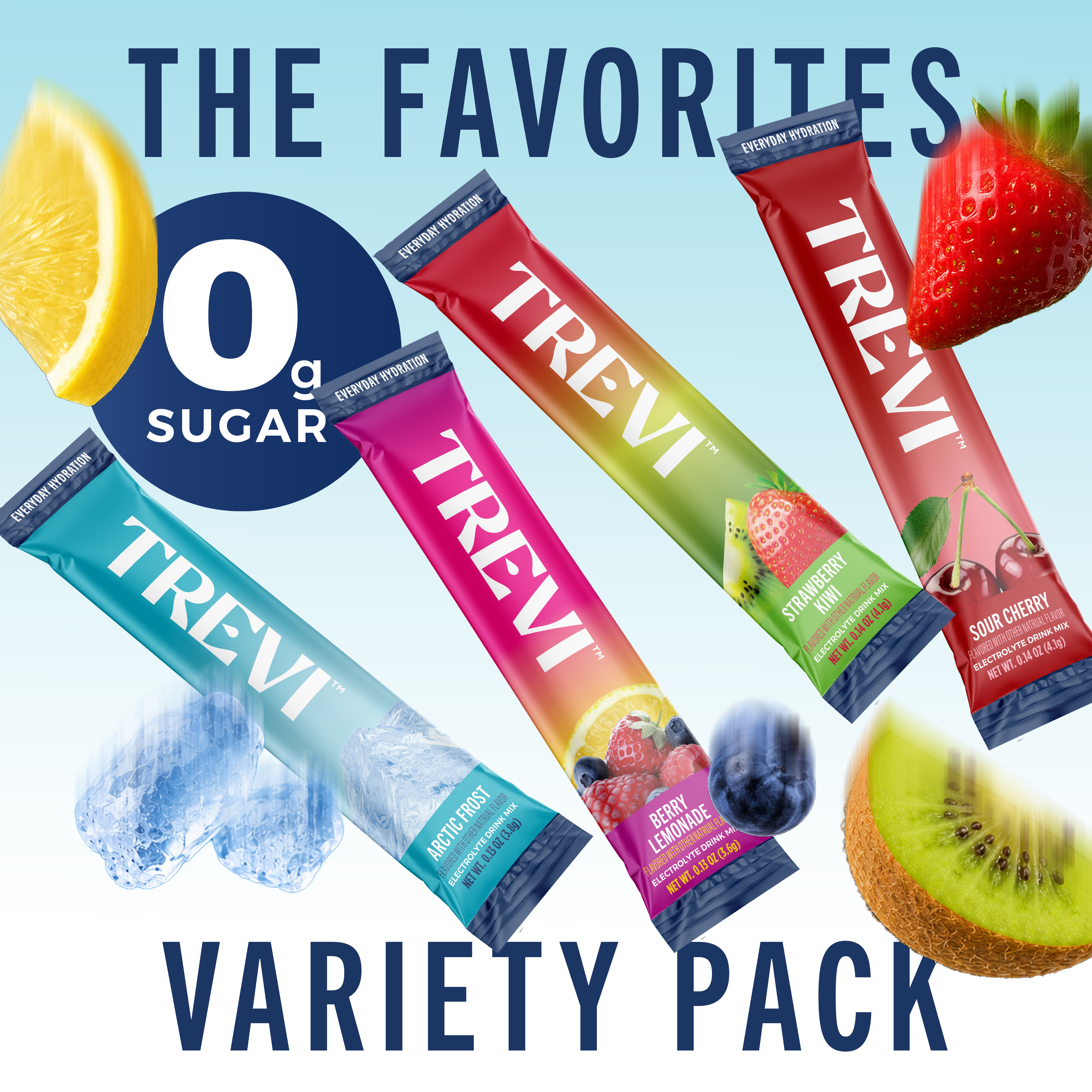 Everyday Hydration: 40 Stick Packs: Variety Pack Favorites